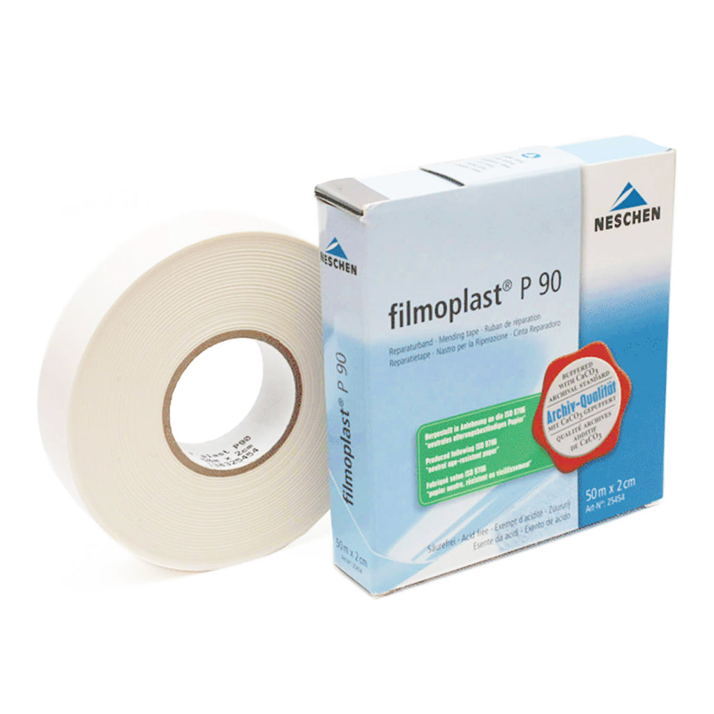 Neschen Filmoplast P Transparent Paper Archival Mending Tape, 3/4in x –  Framer Supply