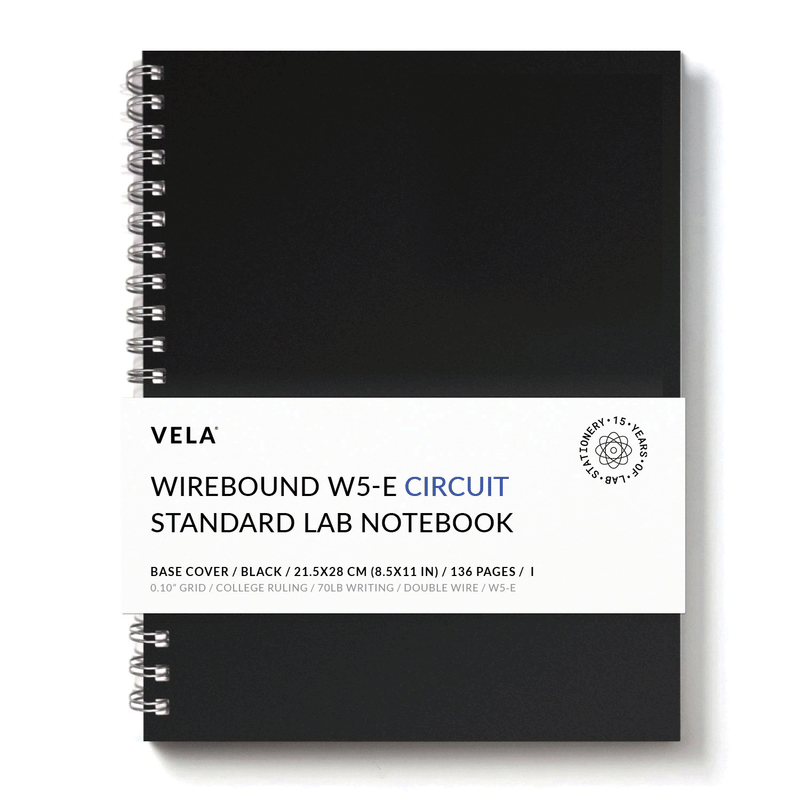 Lab Wirebound W5 — 21.5 x 28 cm (8.5 x 11 in) 128 Pages 