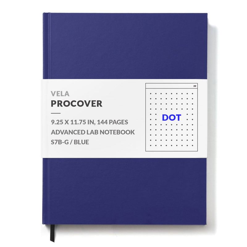 Expanded ProCover™ S7B-G — 9.25 x 11.75 in, 144 Pages ( Dot ) Blue