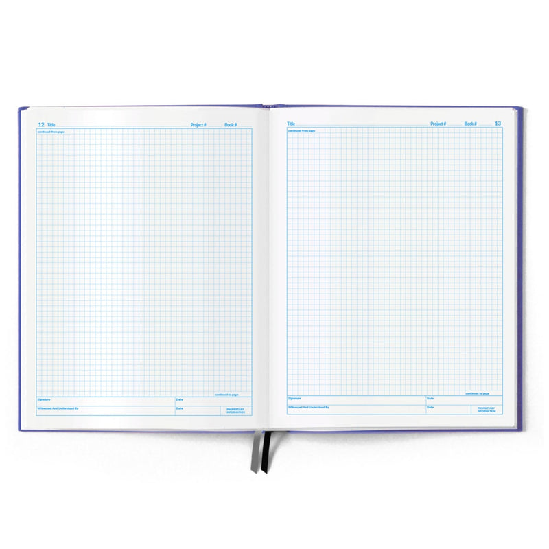 Expanded ProCover™ S9B-C — 9.25 x 11.75 in, 240 Pages ( Grid+ ) Blue - Recertified