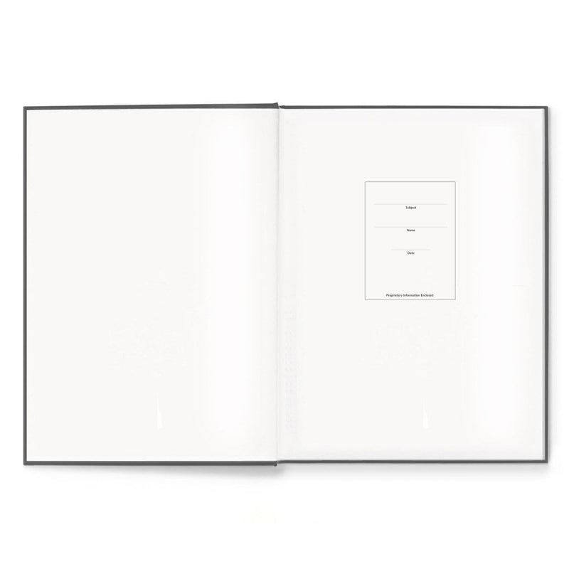 Expanded Hardcover E7F-C — 9.25 x 11.75 in, 144 Pages ( Grid+ ) Gray