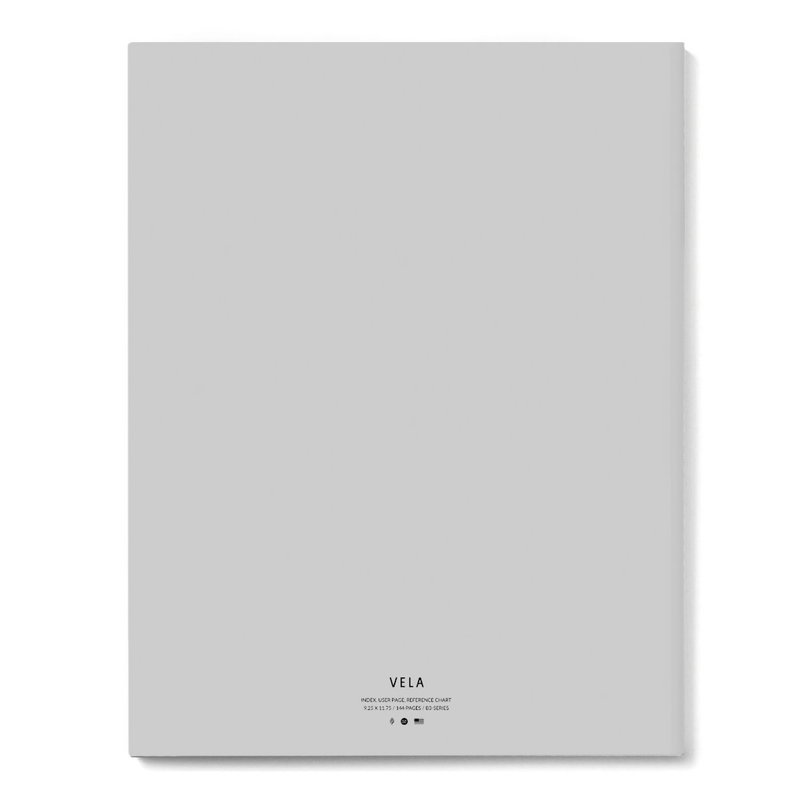 Expanded Softcover B7H-B — 9.25 x 11.75 in, 144 Pages ( Grid ) Light Gray - Recertified