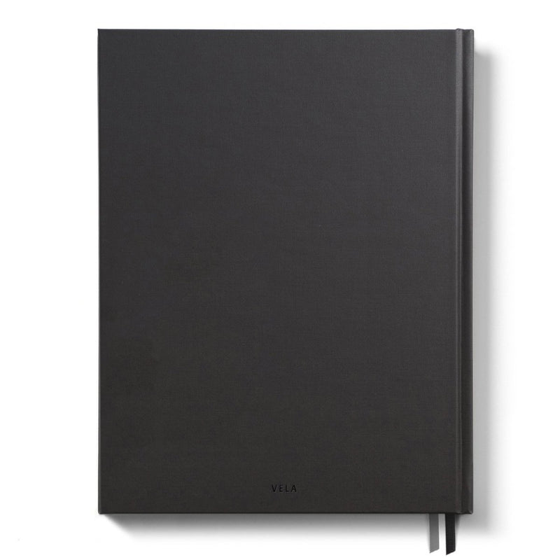 Vela N9-C Expanded Hardcover DuraCover Lab Notebook, Grid+ - Vela Sciences